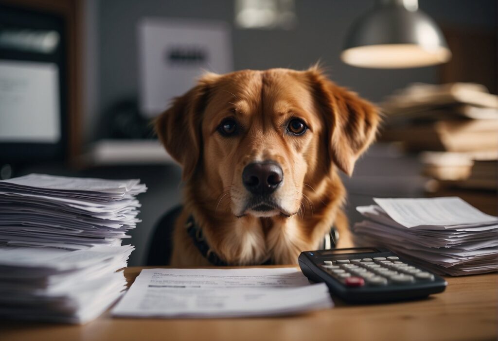 dog by tax forms