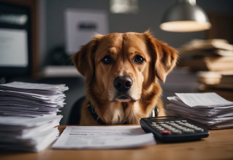 dog by tax forms